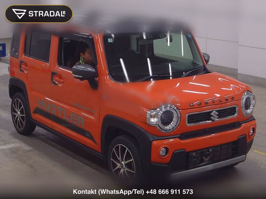 SUZUKI HUSTLER 4WD HYBRID X TURBO 2021, aukcja z Japonii, zdjęcie 1