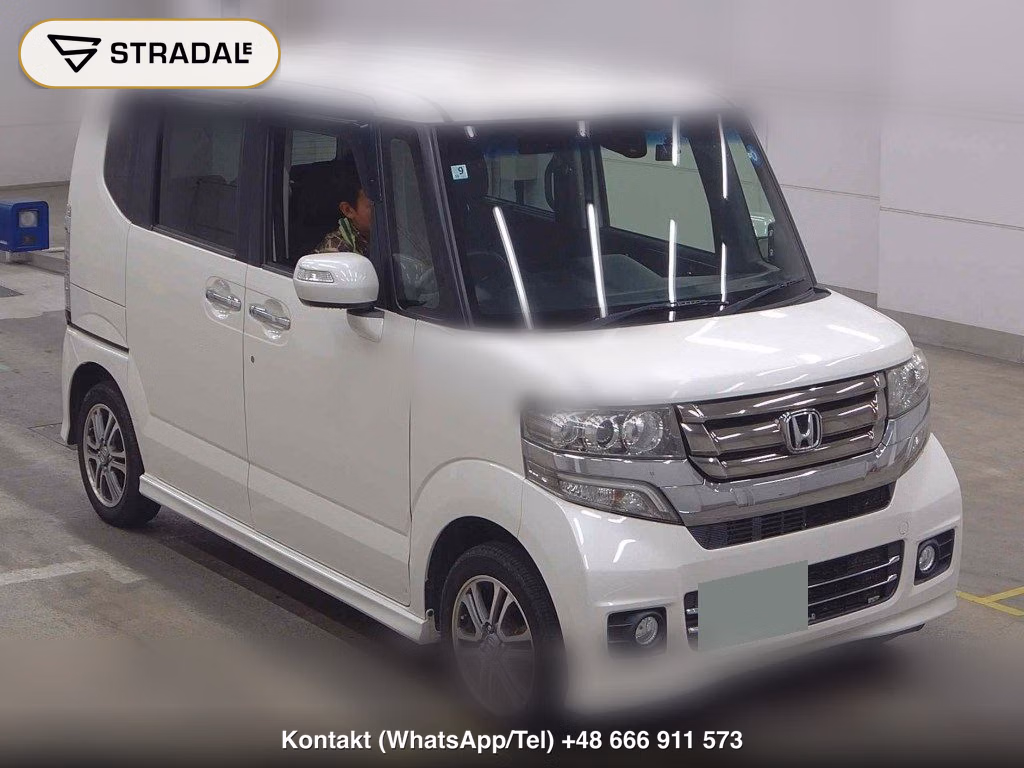 HONDA N-BOX CUSTOM 4WD SS PACKAGE 2015, aukcja z Japonii, zdjęcie 1