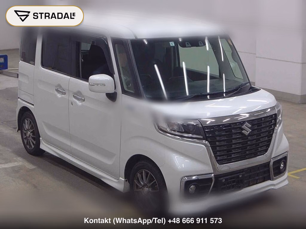 SUZUKI SPACIA CUSTOM 4WD HYBRID XS TURBO 2021, aukcja z Japonii, zdjęcie 1