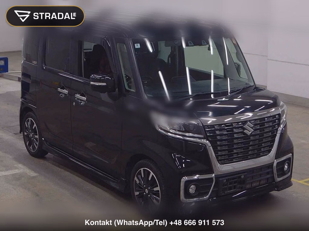 SUZUKI SPACIA CUSTOM 4WD HYBRID XS TURBO 2020, aukcja z Japonii, zdjęcie 1