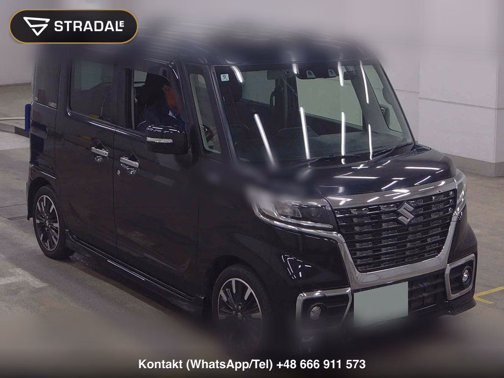 SUZUKI SPACIA CUSTOM 4WD HYBRID XS 2020, aukcja z Japonii, zdjęcie 1