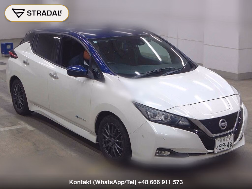 NISSAN LEAF G 2018, aukcja z Japonii, zdjęcie 1
