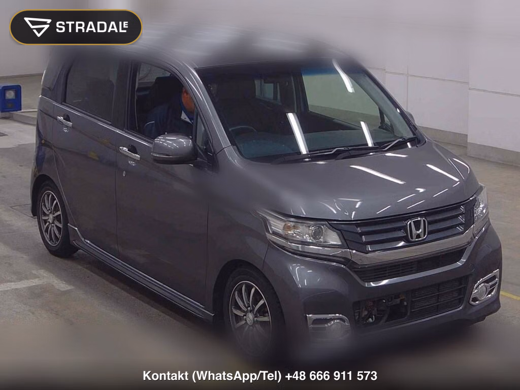 HONDA N-WGN CUSTOM G・TURBO PACKAGE 2015, aukcja z Japonii, zdjęcie 1