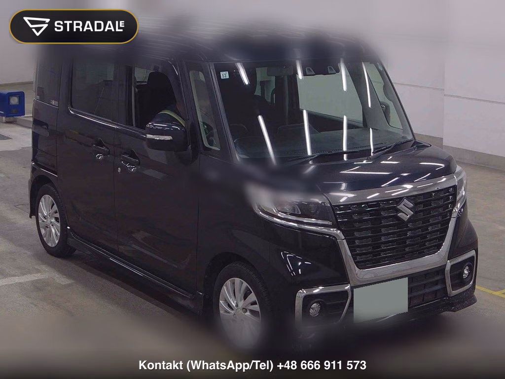 SUZUKI SPACIA CUSTOM 4WD HYBRID GS 2021, aukcja z Japonii, zdjęcie 1