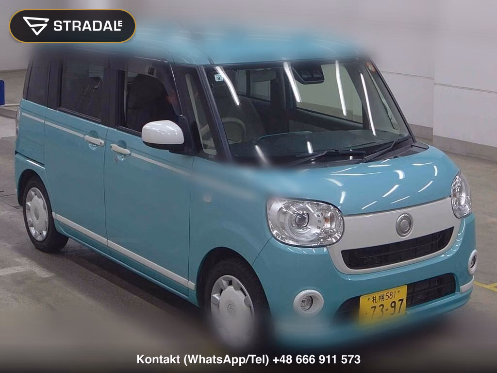 DAIHATSU MOVE CANBUS 4WD G WHITE ACCENT LIMITED 2019, aukcja z Japonii, zdjęcie 1