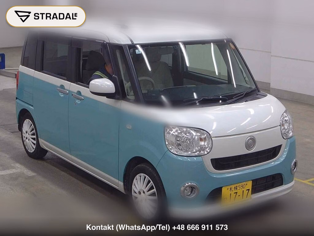 DAIHATSU MOVE CANBUS 4WD X 2017, aukcja z Japonii, zdjęcie 1