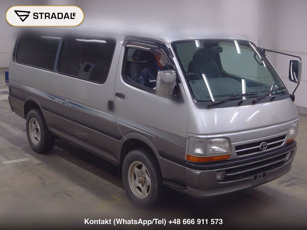 TOYOTA HIACE VAN 4D 4WD LONG SUPER GL 2001, aukcja z Japonii, zdjęcie 1