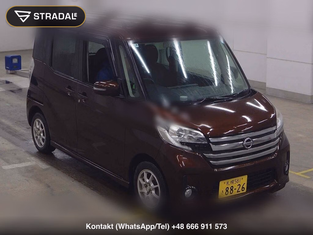 NISSAN DAYZ ROOX HIGHWAY STAR S 2015, aukcja z Japonii, zdjęcie 1