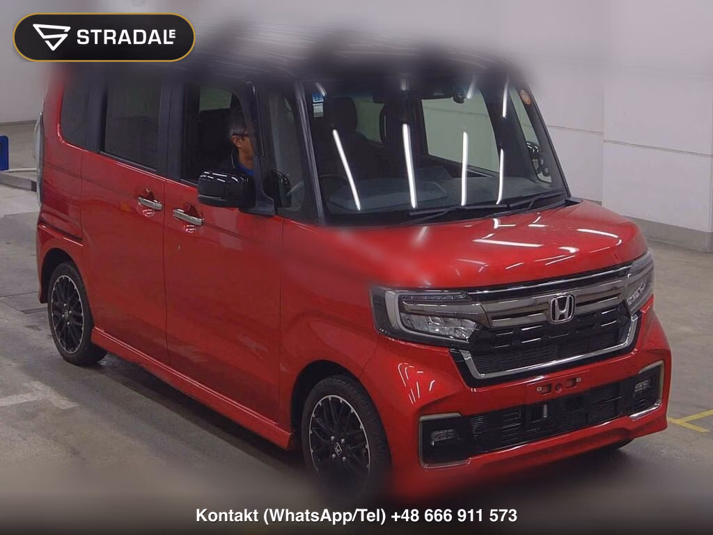 HONDA N-BOX CUSTOM 4WD L･TURBO 2021, aukcja z Japonii, zdjęcie 1