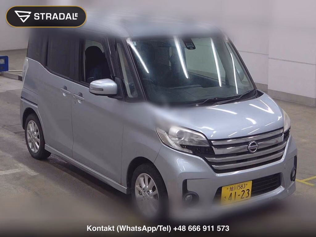 NISSAN DAYZ ROOX 4WD HIGHWAY STAR X 2016, aukcja z Japonii, zdjęcie 1