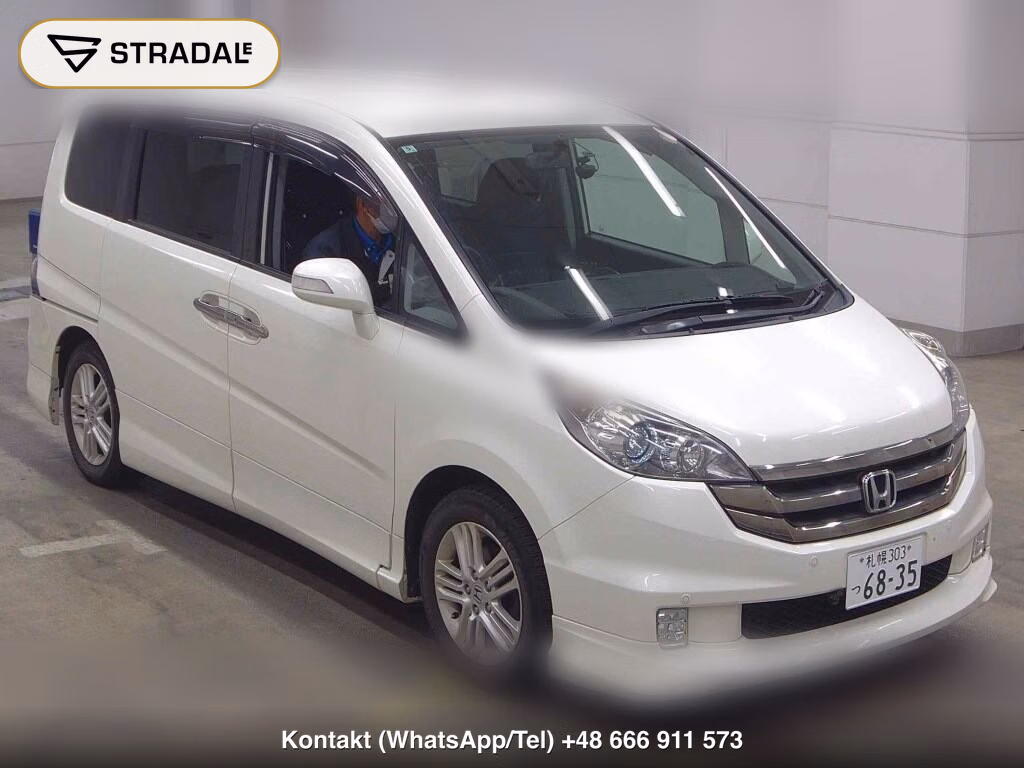 HONDA STEPWAGON 5D 4WD SPADA 24SZ 2008, aukcja z Japonii, zdjęcie 1
