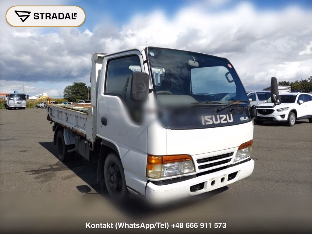 ISUZU ELF TRUCK 2D DUMP 1996, aukcja z Japonii, zdjęcie 1