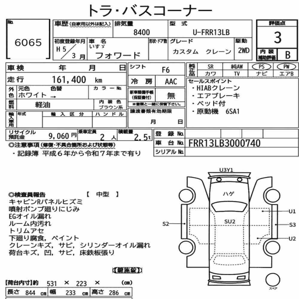 Notka aukcyjna: ISUZU FORWARD OTHERS
