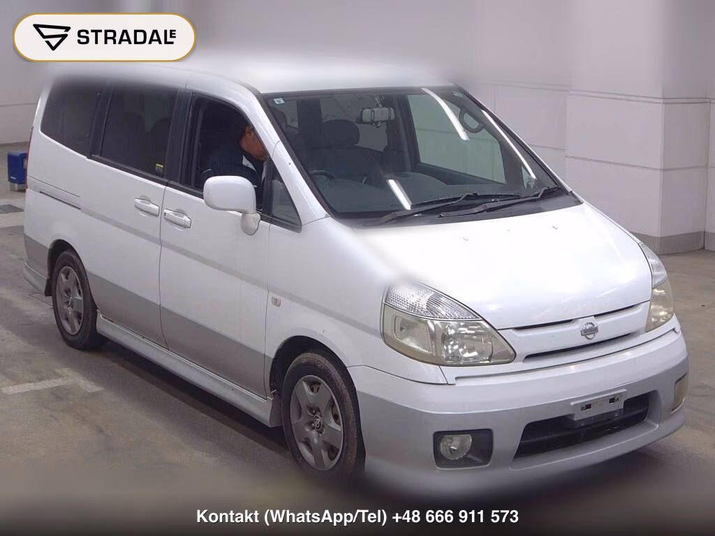 NISSAN SERENA 5D 4WD HIGHWAY STAR 1999, aukcja z Japonii, zdjęcie 1