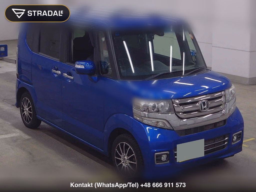 HONDA N-BOX CUSTOM 4WD TURBO SS PACKAGE 2016, aukcja z Japonii, zdjęcie 1