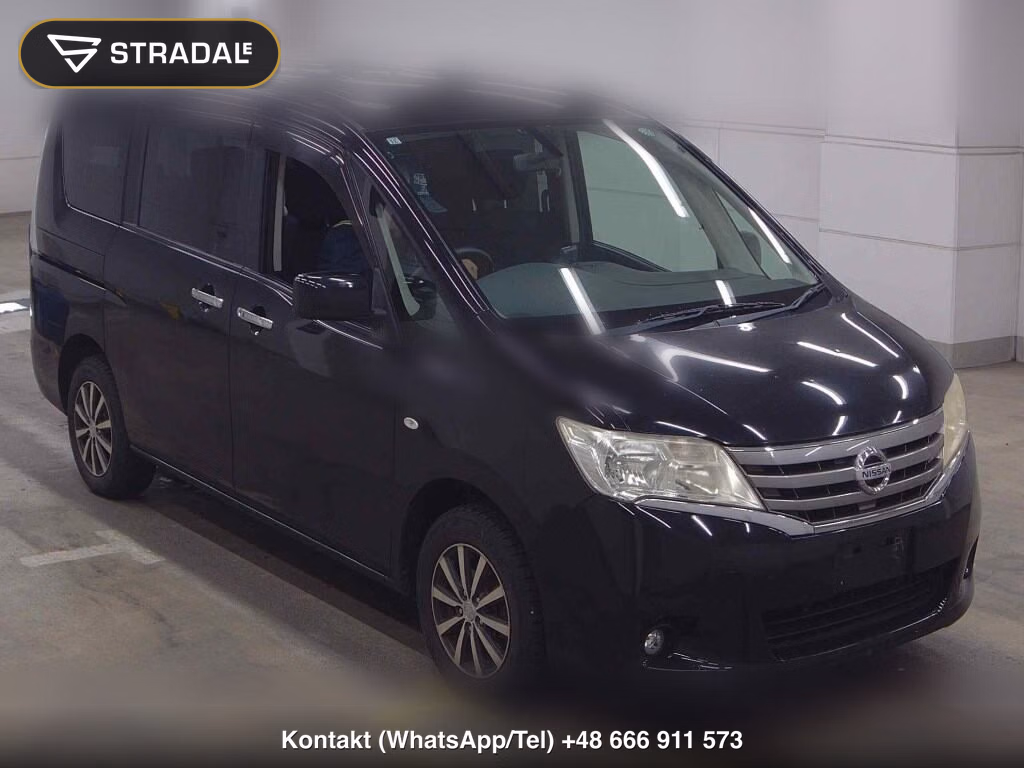 NISSAN SERENA 5D 4WD 20X 2011, aukcja z Japonii, zdjęcie 1