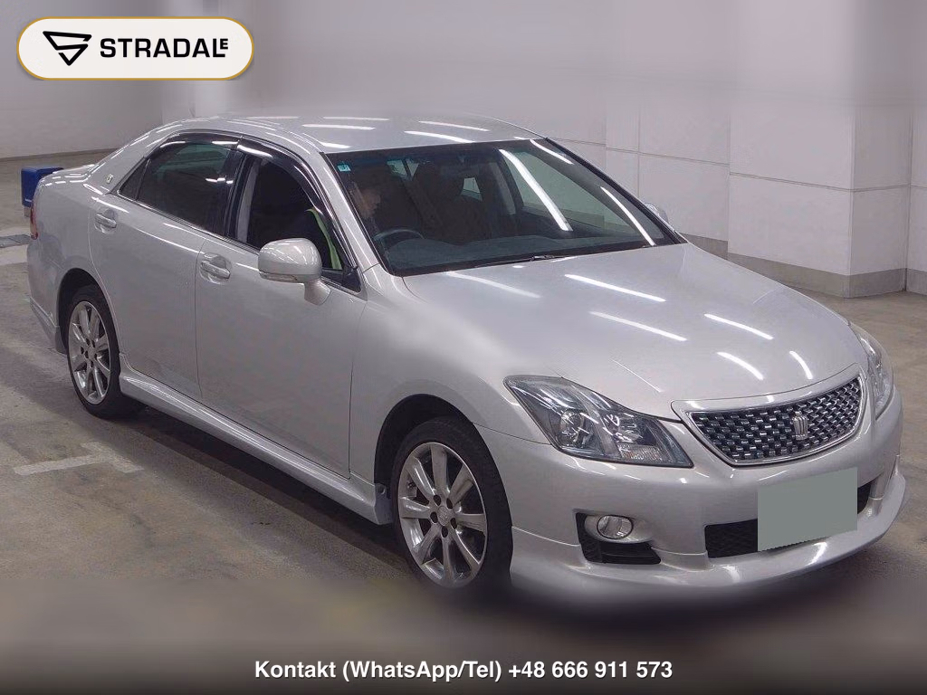 TOYOTA CROWN 4D 4WD 2.5 ATHLETE I-FOUR NAVI PACKAGE 2008, aukcja z Japonii, zdjęcie 1