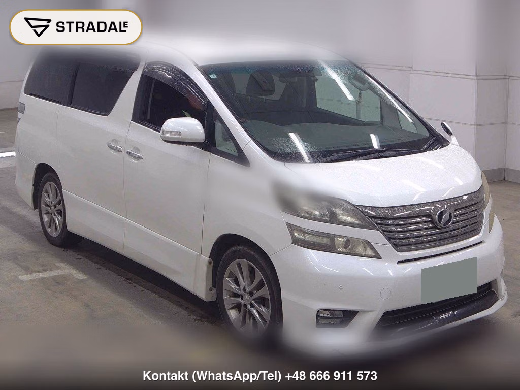 TOYOTA VELLFIRE 4WD 2.4Z PLATINUM SELECTION Ⅱ 2011, aukcja z Japonii, zdjęcie 1
