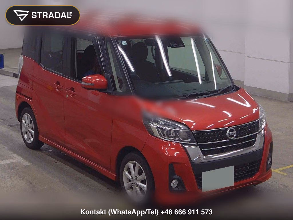 NISSAN DAYZ ROOX 4WD HIGHWAY STAR X TURBO 2017, aukcja z Japonii, zdjęcie 1