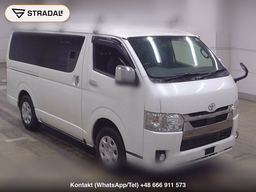 TOYOTA HIACE VAN 5D 4WD LONG SUPER GL 2020, aukcja z Japonii, zdjęcie 1
