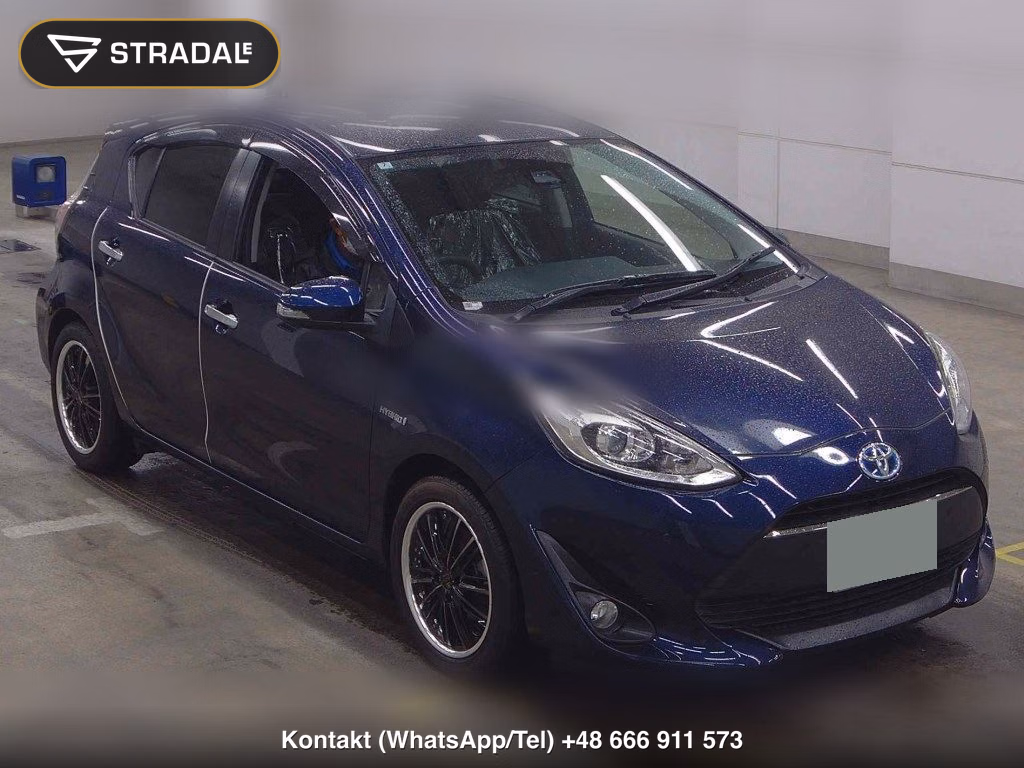 TOYOTA AQUA S STYLE BLACK 2018, aukcja z Japonii, zdjęcie 1