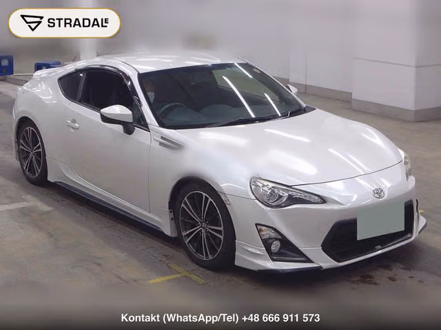 TOYOTA 86 GT 2012, samochód z aukcji Japonii