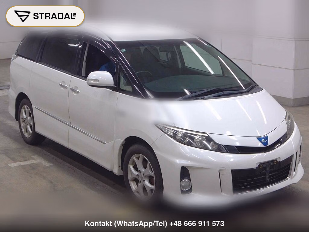 TOYOTA ESTIMA HYBRID 4WD AERAS PREMIUM EDITION 2014, aukcja z Japonii, zdjęcie 1