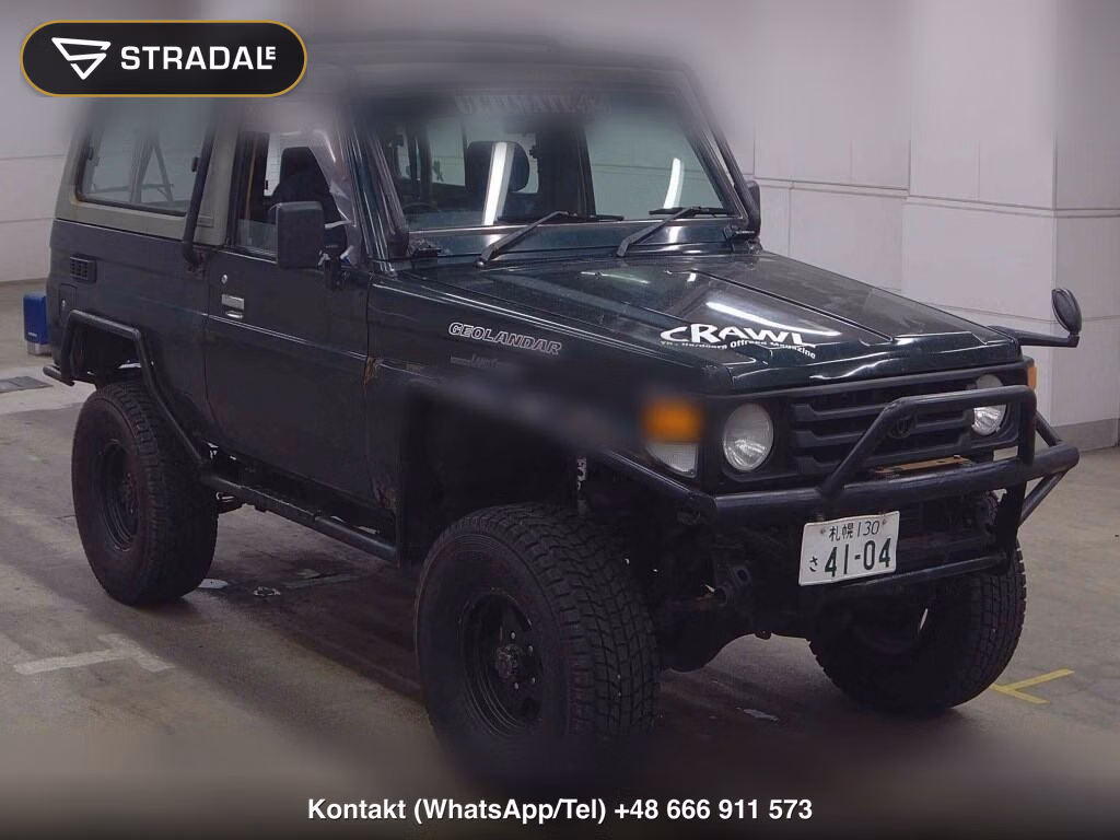 TOYOTA LAND CRUISER 70 3D 4WD ZX 2001, aukcja z Japonii, zdjęcie 1