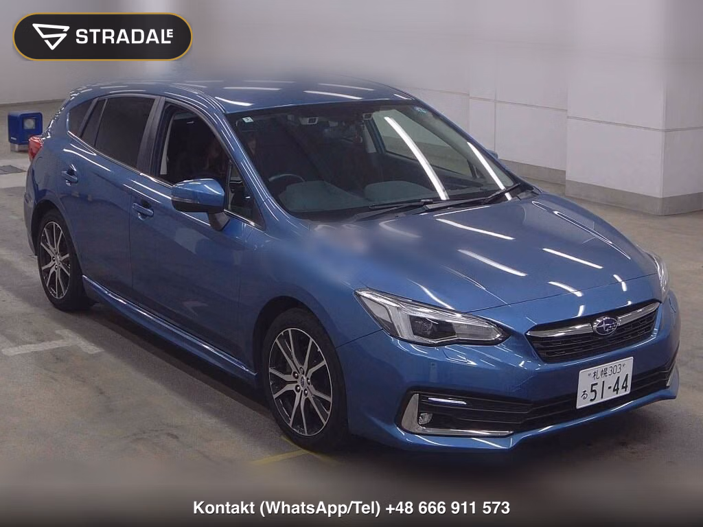 SUBARU IMPREZA SPORT 4WD 2.0I-S EYESIGHT 2020, aukcja z Japonii, zdjęcie 1