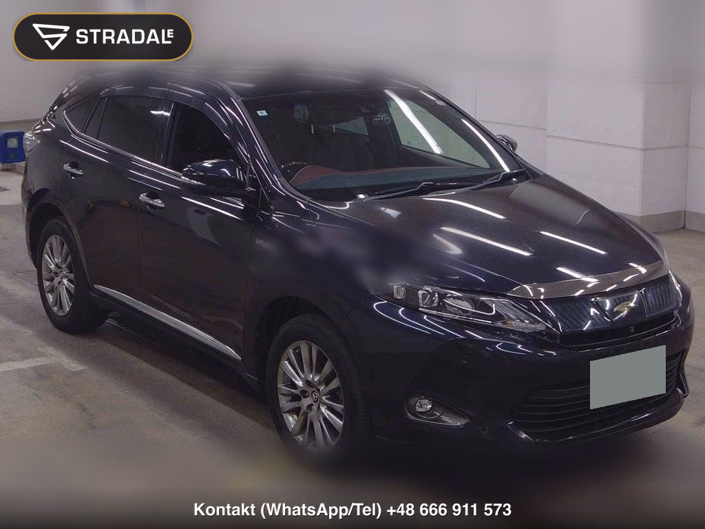 TOYOTA HARRIER HYBRID 4WD PREMIUM ADVANCED PACKAGE 2014, aukcja z Japonii, zdjęcie 1