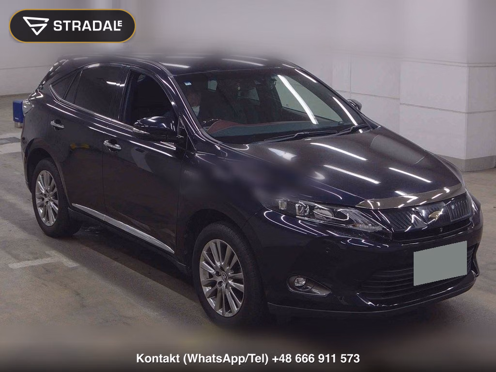 TOYOTA HARRIER HYBRID 4WD PREMIUM ADVANCED PACKAGE 2014, aukcja z Japonii, zdjęcie 1