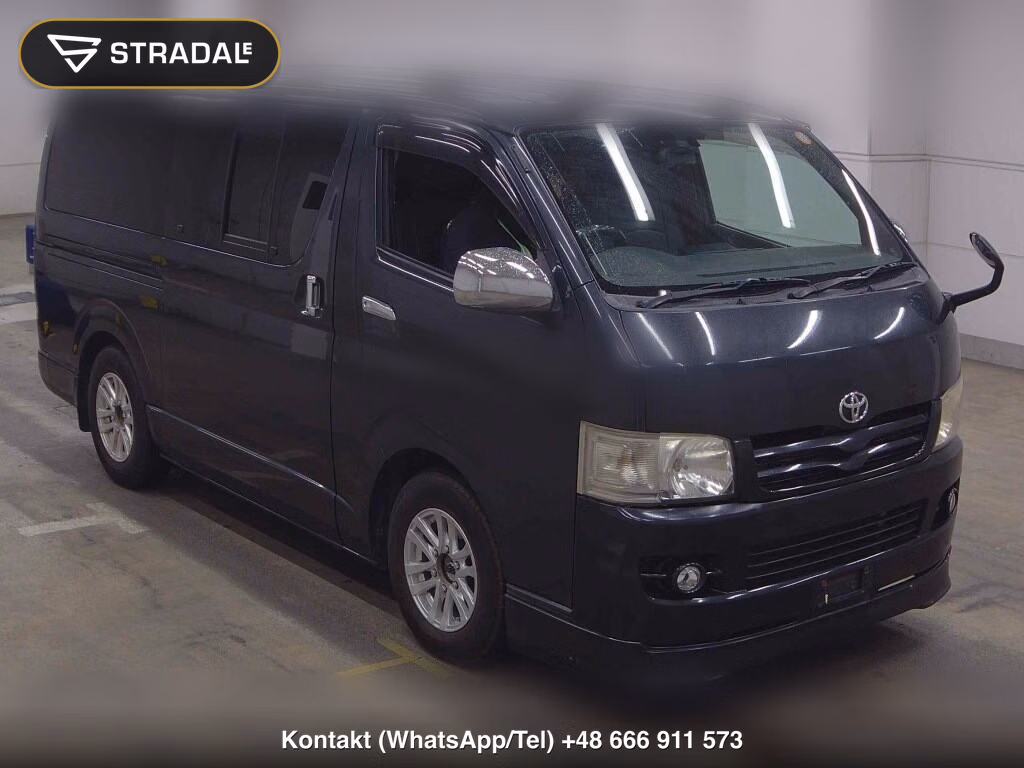 TOYOTA HIACE VAN 5D 4WD LONG SUPER GL 2004, aukcja z Japonii, zdjęcie 1