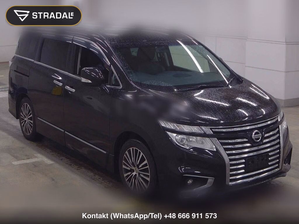 NISSAN ELGRAND 5D 4WD 250 HIGHWAY STAR S 2015, aukcja z Japonii, zdjęcie 1