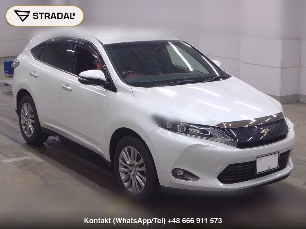 TOYOTA HARRIER 4WD PREMIUM 2016, aukcja z Japonii, zdjęcie 1