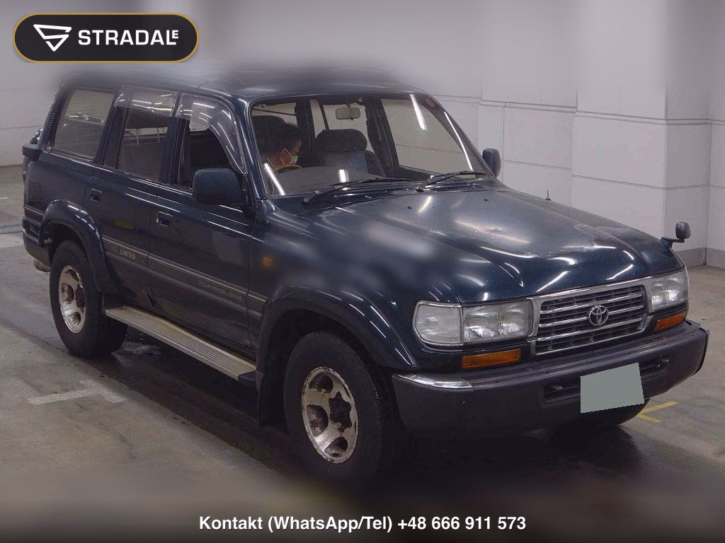 TOYOTA LAND CRUISER 80 4WD VX LIMITED 1993, aukcja z Japonii, zdjęcie 1