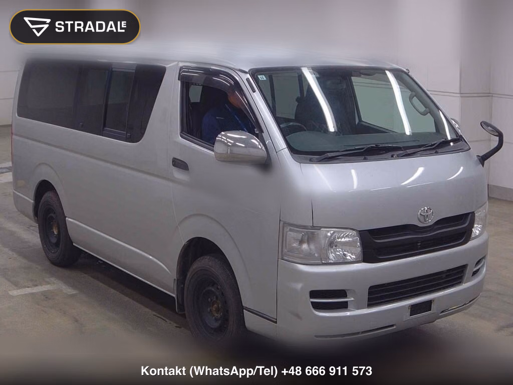 TOYOTA HIACE VAN 4D 4WD DX 2007, aukcja z Japonii, zdjęcie 1