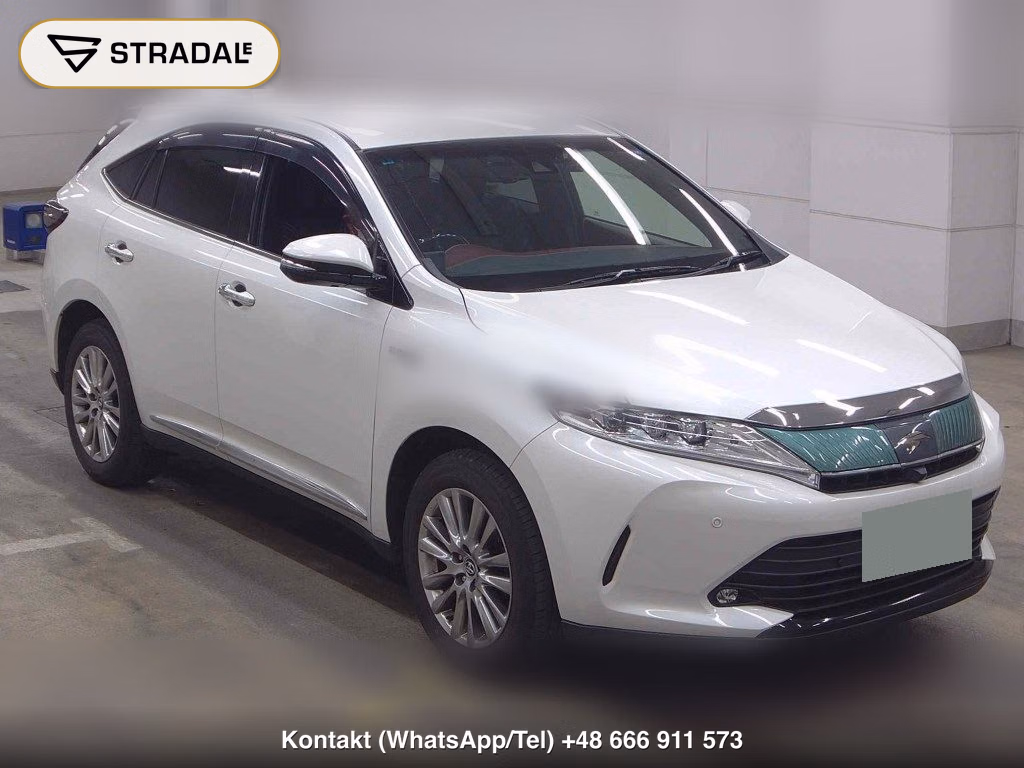 TOYOTA HARRIER HYBRID 4WD PREMIUM METAL AND LEATHER PACKAGE 2018, aukcja z Japonii, zdjęcie 1