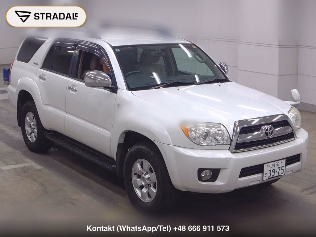 TOYOTA HILUX SURF 5D 4WD SSR-X LIMITED 2006, aukcja z Japonii, zdjęcie 1