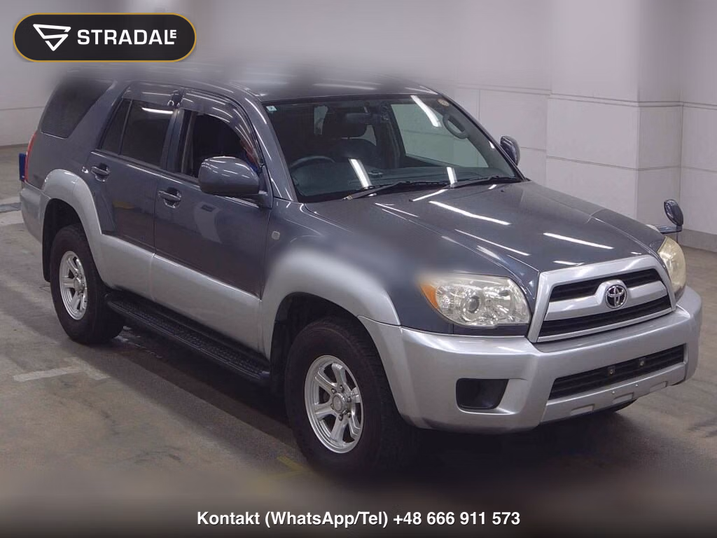 TOYOTA HILUX SURF 5D 4WD SSR-X V SELECTION 2006, aukcja z Japonii, zdjęcie 1