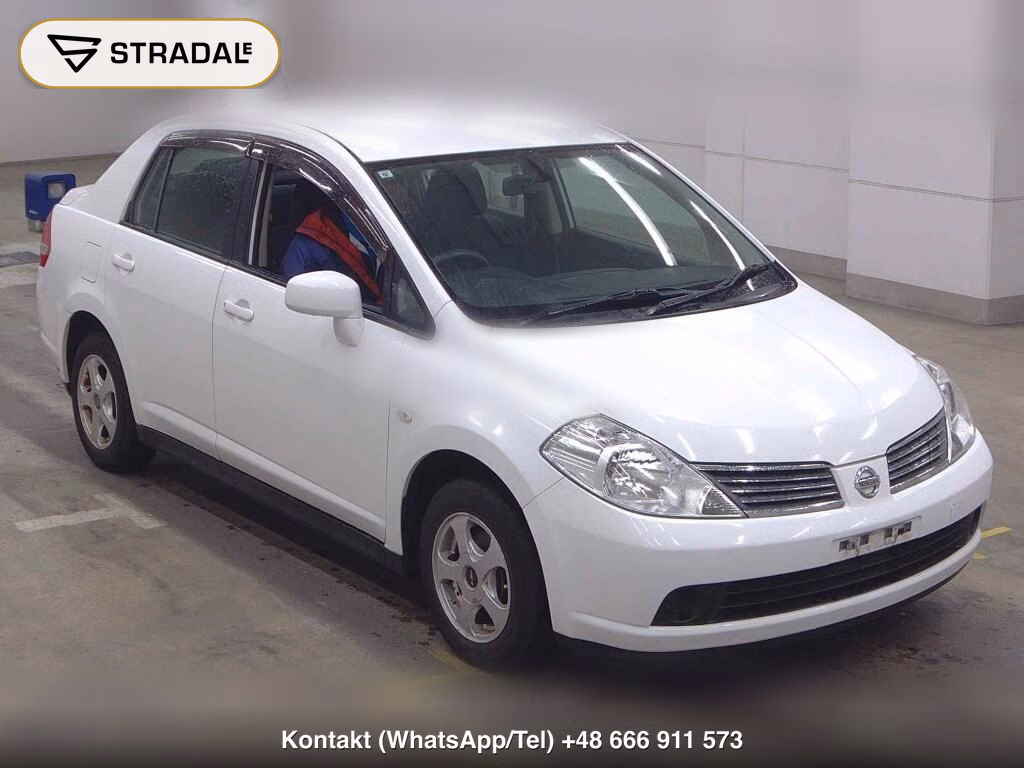 NISSAN TIIDA LATIO 4WD 15S FOUR 2007, aukcja z Japonii, zdjęcie 1