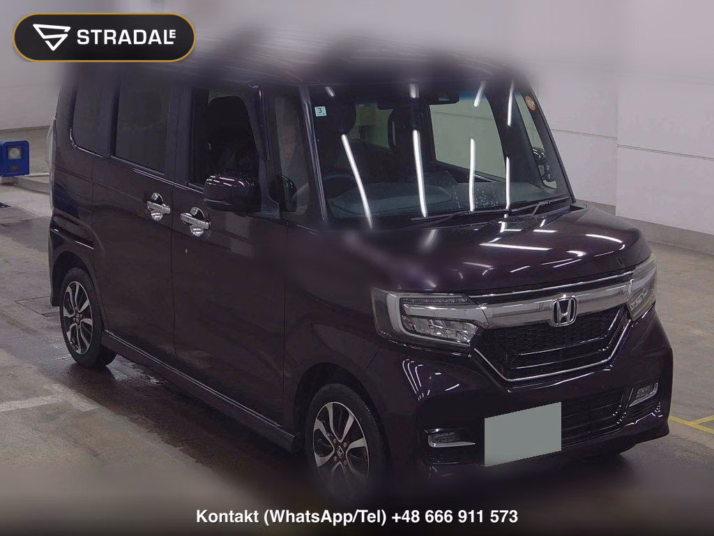 HONDA N-BOX CUSTOM 4WD G・L HONDA SENSING 2018, aukcja z Japonii, zdjęcie 1