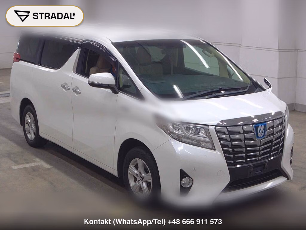 TOYOTA ALPHARD HYBRID 4WD X 2016, aukcja z Japonii, zdjęcie 1