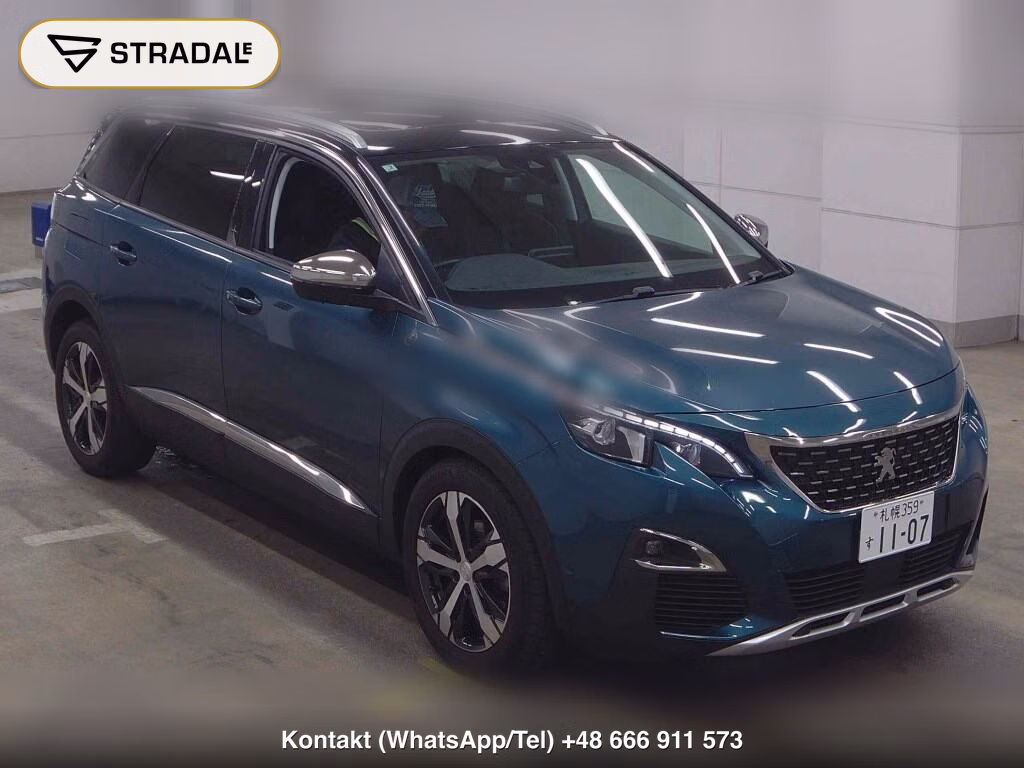 PEUGEOT 5008 CROSSCITY 2019, aukcja z Japonii, zdjęcie 1