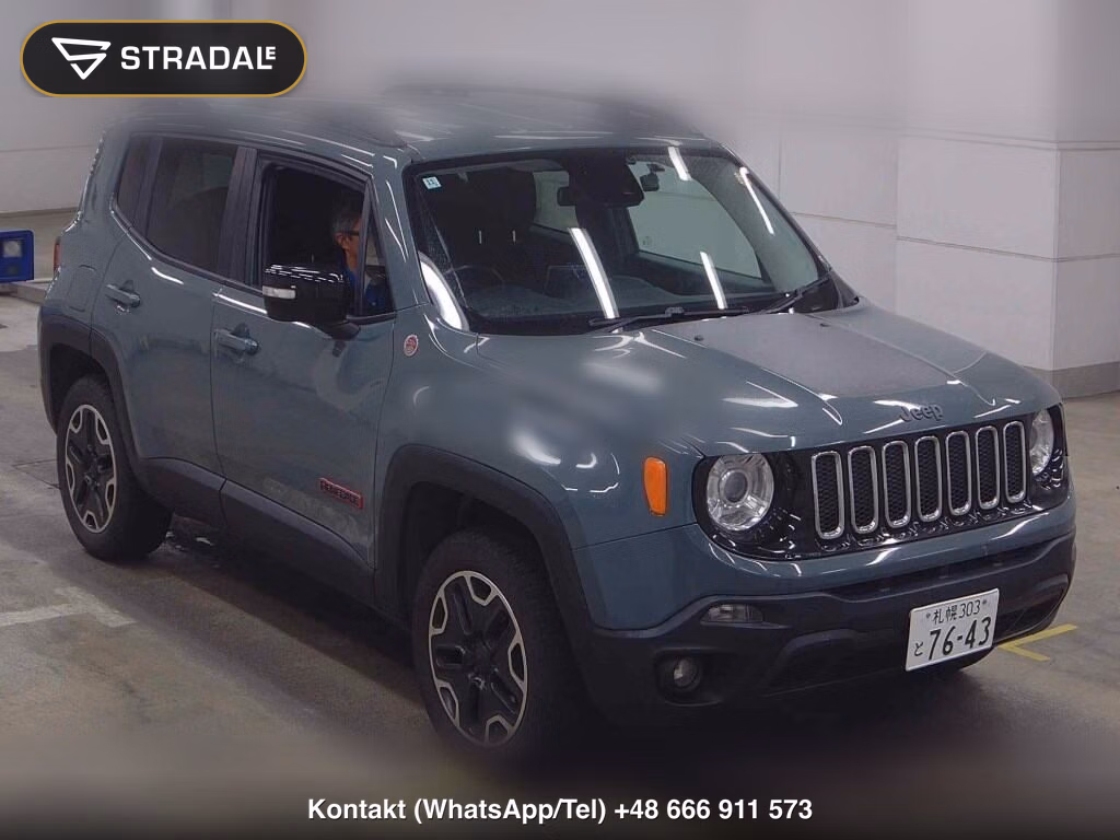 CHRYSLER JEEP JEEP RENEGADE 4WD TRAILHAWK 2016, aukcja z Japonii, zdjęcie 1