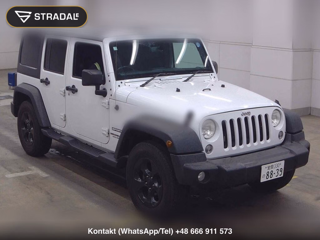 CHRYSLER JEEP JEEP WRANGLER UNLIMITED 4WD SPORT 2017, aukcja z Japonii, zdjęcie 1