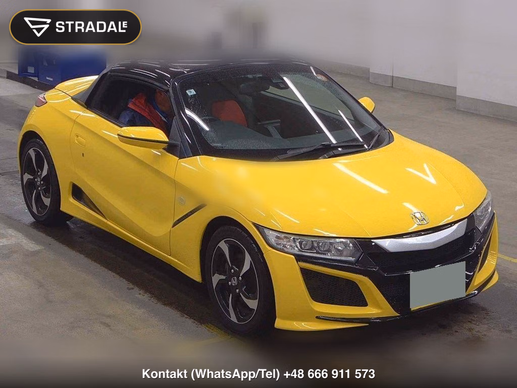 HONDA S660 α 2016, aukcja z Japonii, zdjęcie 1