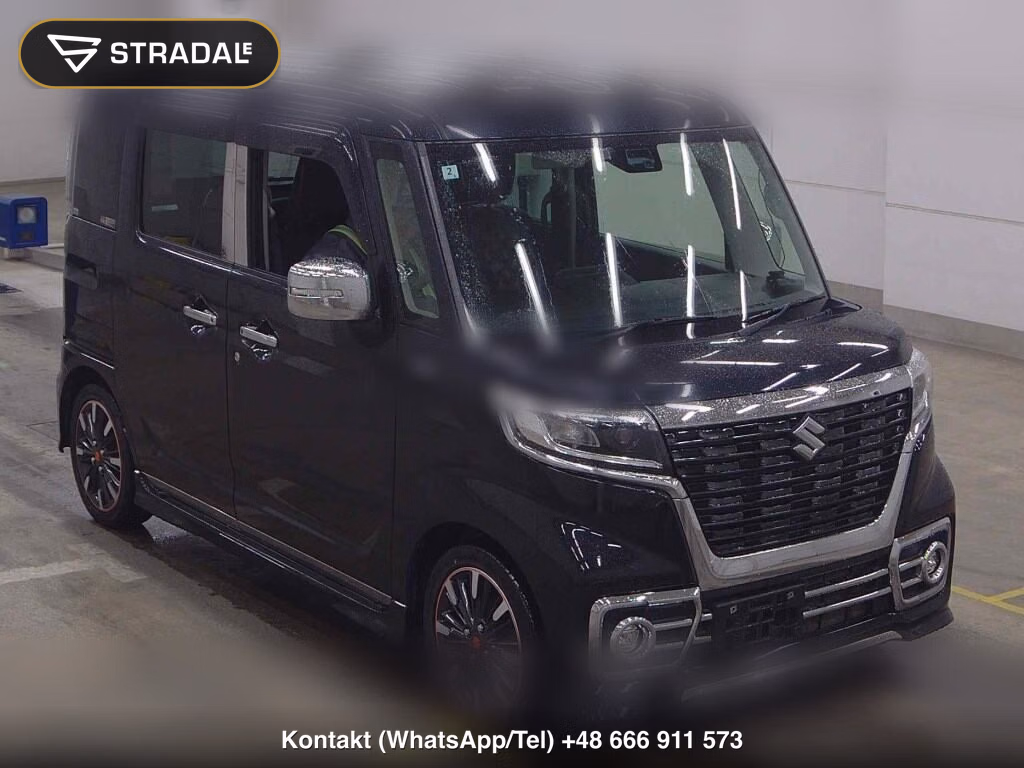 SUZUKI SPACIA CUSTOM 4WD HYBRID XS 2020, aukcja z Japonii, zdjęcie 1