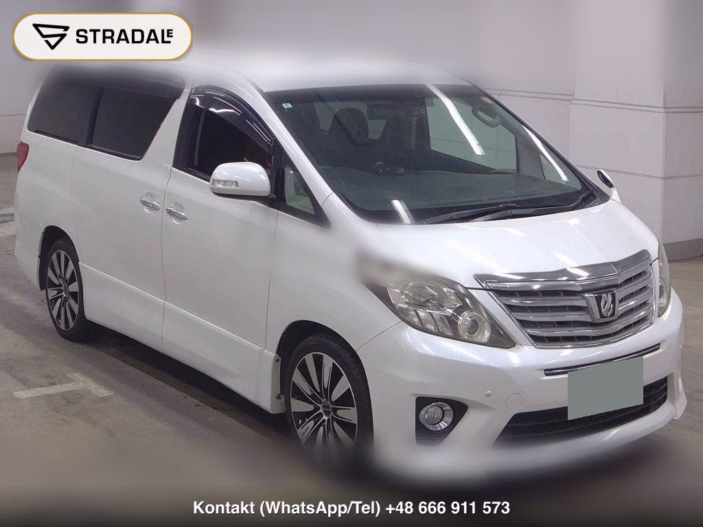 TOYOTA ALPHARD 4WD 240S 2012, aukcja z Japonii, zdjęcie 1