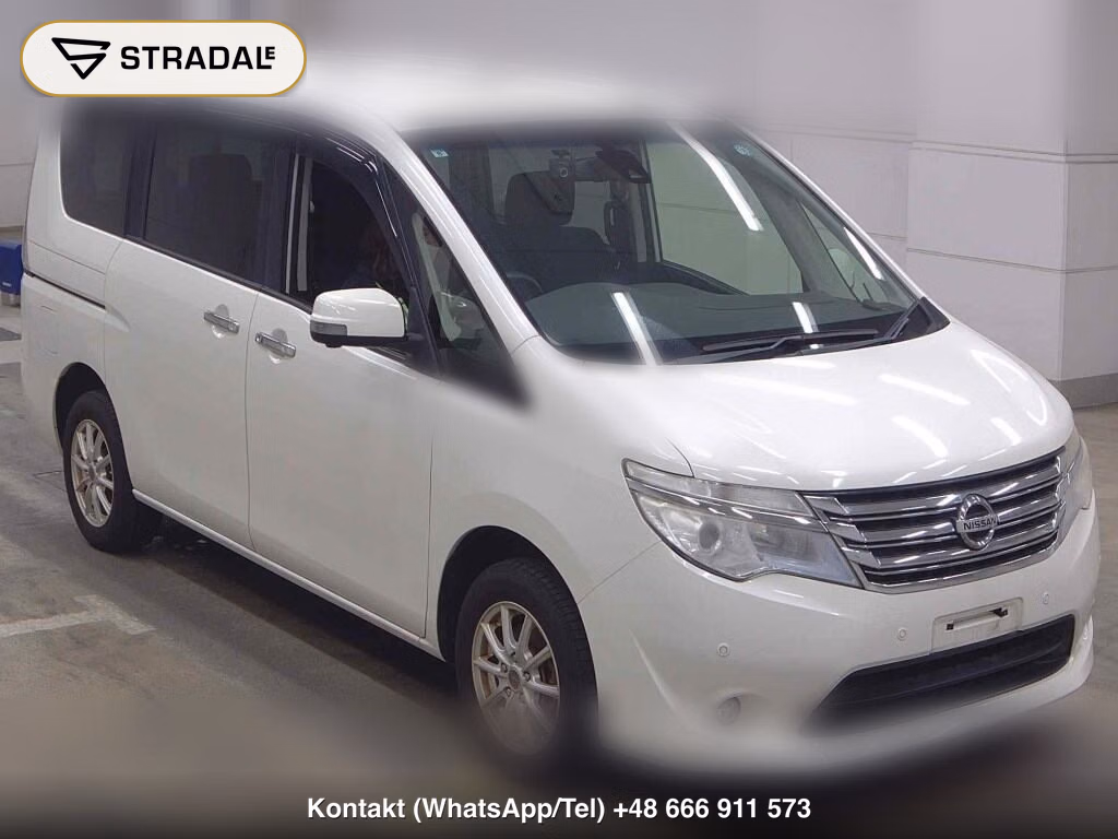 NISSAN SERENA 5D 4WD 20X V SELECTION + SAFETY 2015, aukcja z Japonii, zdjęcie 1