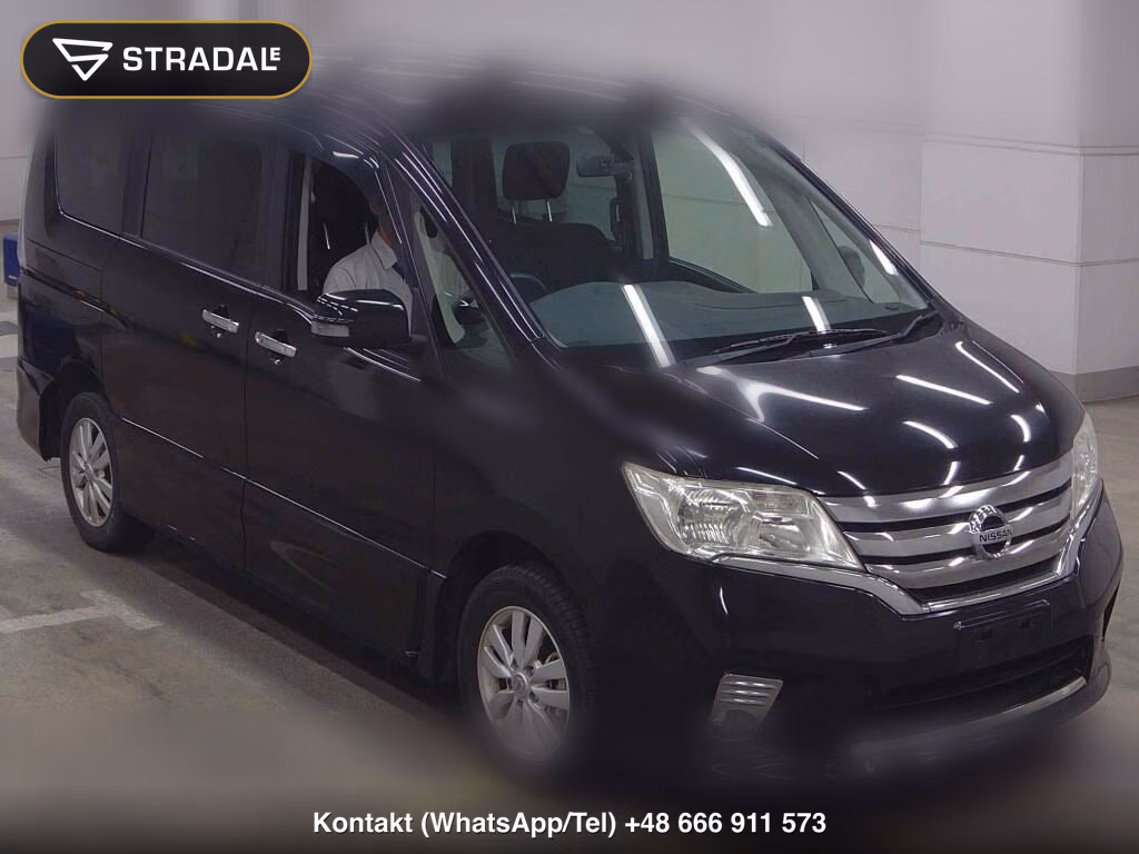 NISSAN SERENA 5D 4WD HIGHWAY STAR V SELECTION 2013, aukcja z Japonii, zdjęcie 1